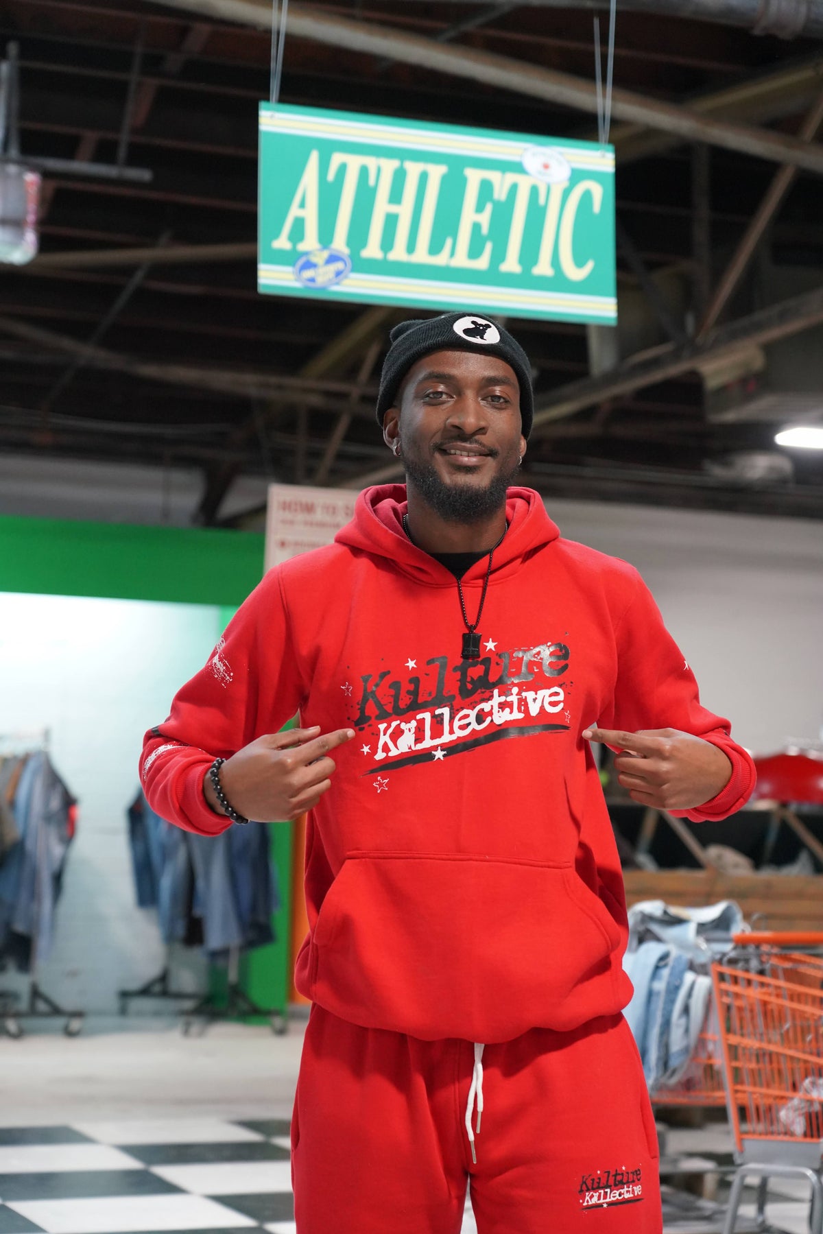 Red Sweatsuit