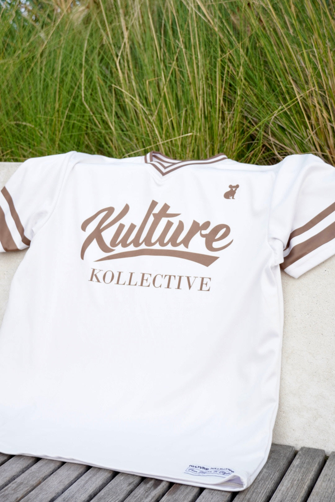 Cream/Brown Kulture Kollective Jersey