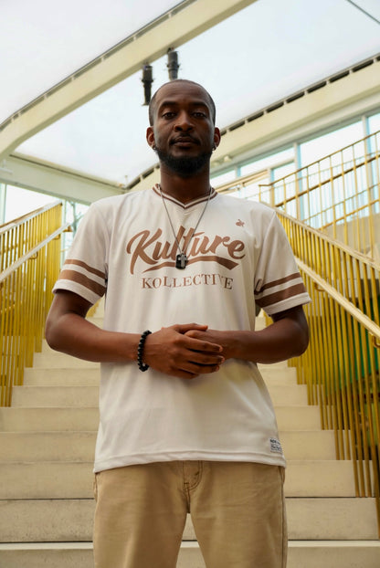 Cream/Brown Kulture Kollective Jersey